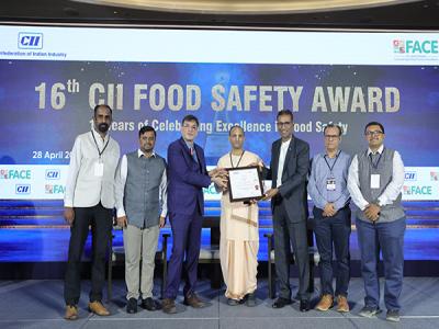 Akshaya Patra’s Ahmedabad Kitchen receives 2nd place at Industry(CII) Food Safety Award 2025