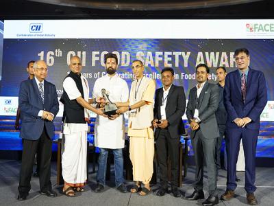 Akshaya Patra’s Panvel Kitchen bags 1st place at Industry(CII) Food Safety Award 2025