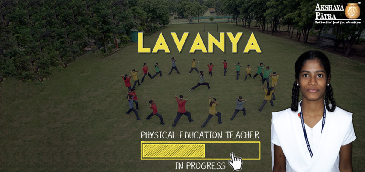 Lavanya wants to teach sportsmanship as a P.E. Teacher! 