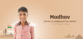 On his way to protect his country