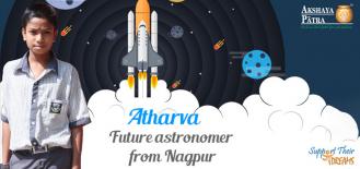 Aspiring astronomer Atharva wants to make his mother proud