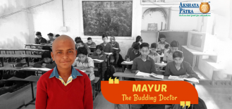 Mayur, aspires to be a doctor and help people