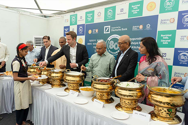 Akshaya Patra inaugurate Pune Mega Kitchen to feed 25,000 schoolchildren