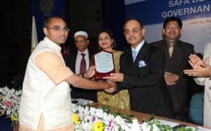 Akshaya Patra wins SAFA Award for Best Presented Accounts 2010