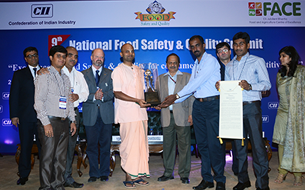 VK Hill and Hubli kitchens bag CII National Food Safety Awards 2014!