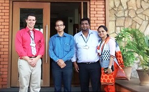 Dignitary from Campbellsville University visits Akshaya Patra’s Hubballi Kitchen
