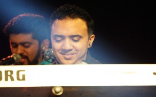 Ram Sampath lent his talents to give the audience an unforgettable evening