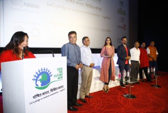 At the video launch of Feed the Future Now 