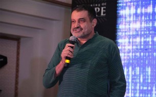 TV Mohandas Pai, Independent Trustee speaking at the event