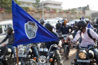 Bike flag for Outride Hunger 2017