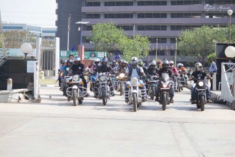 Arriving at Gachibowli Stadium, Hyderabad