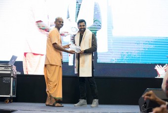 Welcoming Mr Sreerama Chandra, multi-lingual playback singer