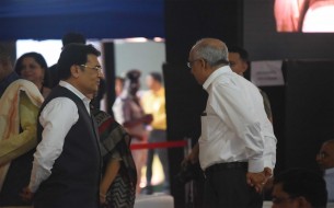 Candid shots taken during Akshaya Patra's 2 billionth meal commemoration event