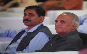 Guests who graced the commemoration of Akshaya Patra's 2 Billion Meals milestone