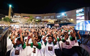 Akshaya Patra’s beneficiaries enjoy the show