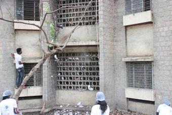 Every ledge, every corner